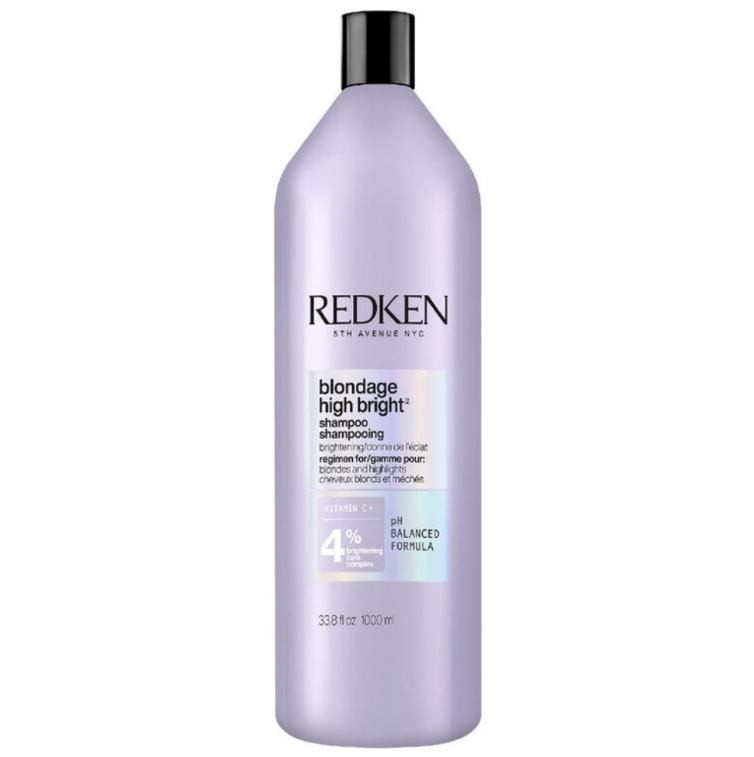 Шампунь нейтрализующий для поддержания холодных оттенков блонд - Redken Blondage High Bright Shampoo